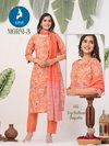 Morni 3 By Kaya Chanderi Foil Printed Kurti With Bottom Dupatta Wholesale Market In Surat